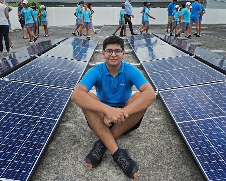 Student’s lightbulb moment leads to installation of solar panels on school’s roof