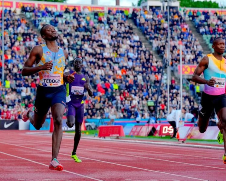 Tebogo spoils Gout's debut, Dos Santos and rising star Lutkenhaus rule Oslo