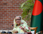 Bangladesh ex-premier Hasina vows to return despite fearing for life