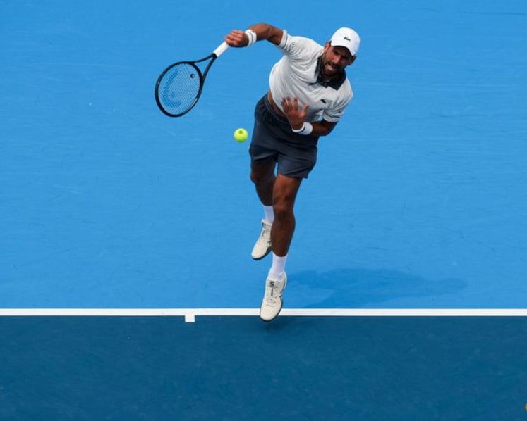 Djokovic falls in Cincinnati heat in first match since Wimbledon