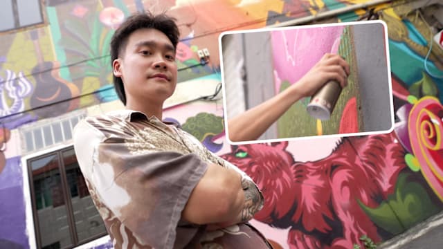 新闻深呼吸+ | 远赴哥伦比亚“画墙” 邻家男爱上当地鸡饭