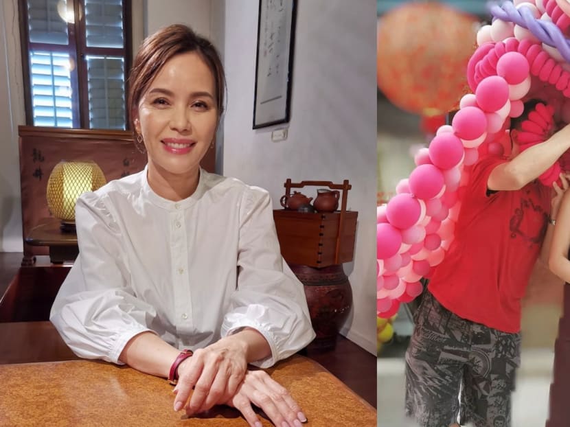 Zoe Tay’s Husband Couldn’t Make It Back To Singapore In Time For The Birth Of Their First Son; With Her In The Delivery Room Were Hong Huifang & Pan Lingling