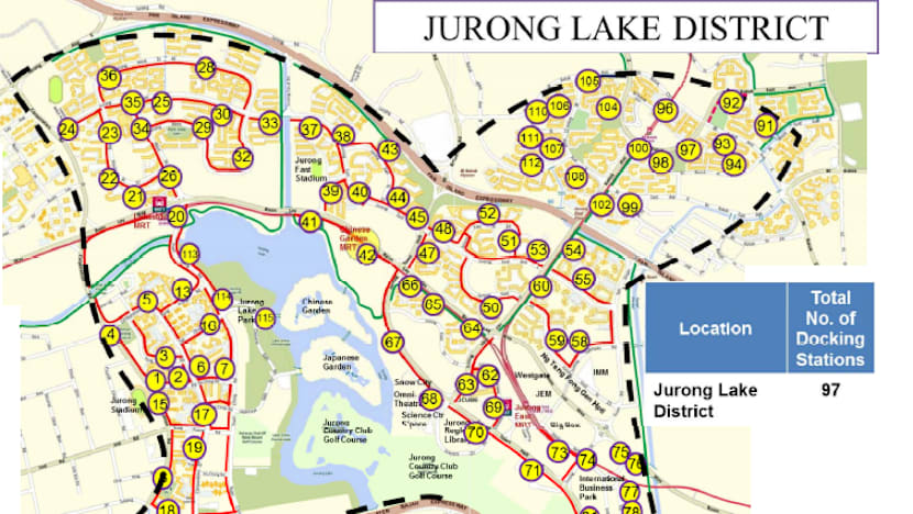 Bike-sharing scheme could extend to Tampines, Pasir Ris, Marina Bay and city centre
