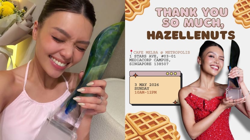 Hazelle Teo Giving Away 250 Waffles After 1st Star Awards Top 10 Win; Jokes "Generous Fiancé" Will Pay