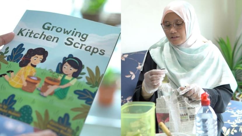 Ibu muda tanam sayuran sendiri, tulis buku tentang kemampanan sebagai warisan generasi masa depan Ibu muda tanam sayuran sendiri, tulis buku tentang kemampanan sebagai warisan generasi masa depan