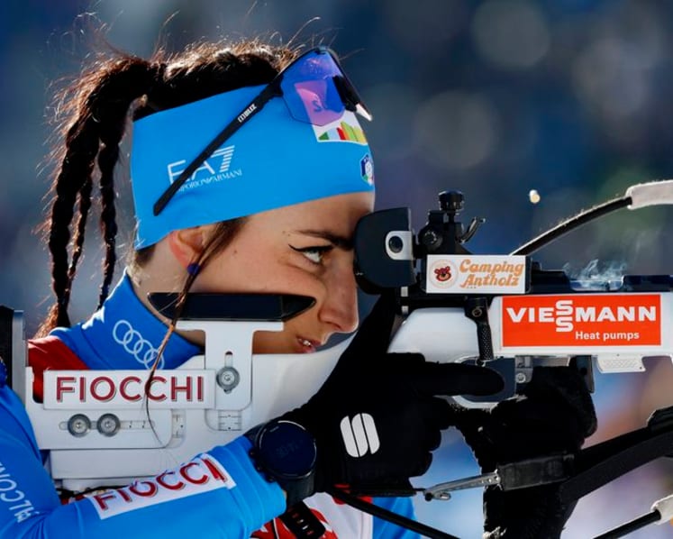 Biathlon-Italian Passler cleared for Winter Games after Nutella spoon defence