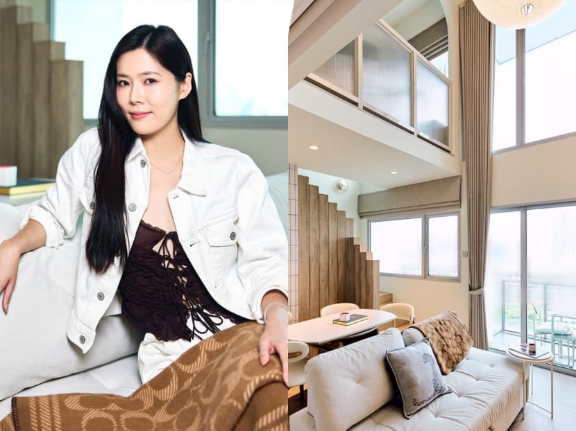 Actress Carrie Wong is taking her time to move in to her newly renovated loft condo and a big reason why is her dog  