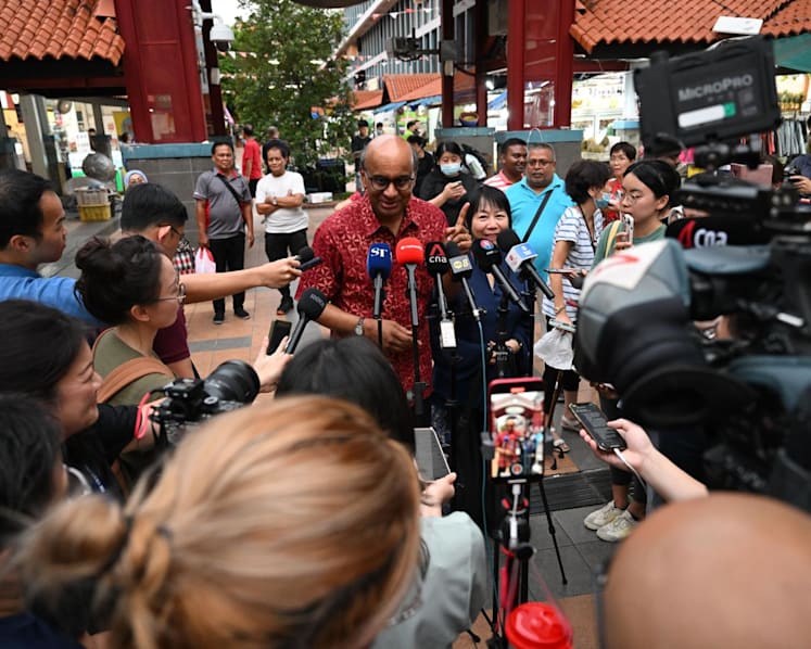 Police issue permit for election meeting by presidential candidate Tharman Shanmugaratnam