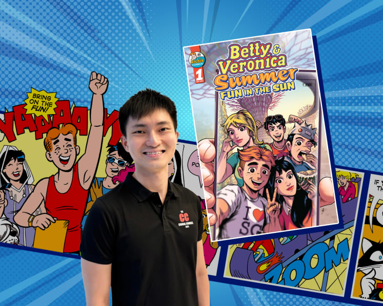 Singaporean comic artist teams up with Archie Comics for exclusive SG60 cover