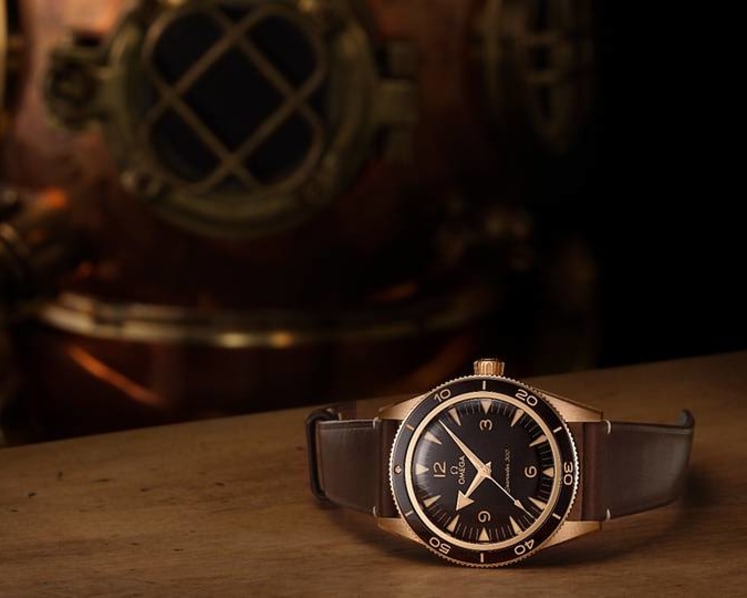 Omega now has a bronze vintage-inspired watch for people who hate bronze