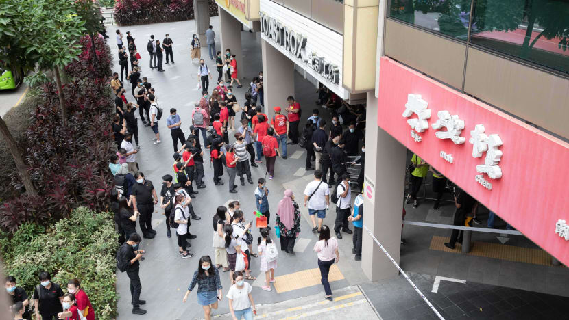 Chinatown Point shoppers, workers evacuated after fire breaks out at luxury bag store