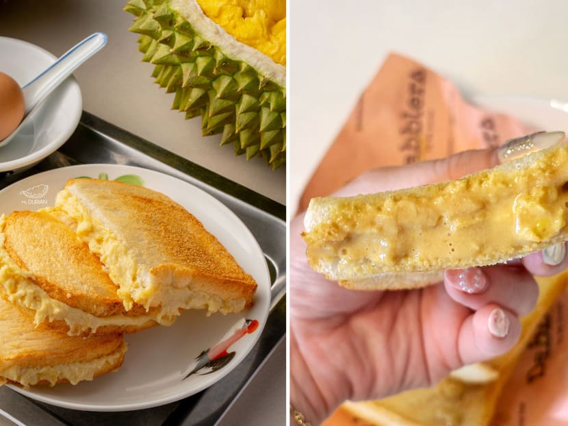 Would you pay S$12 for Mao Shan Wang durian kaya toast?
