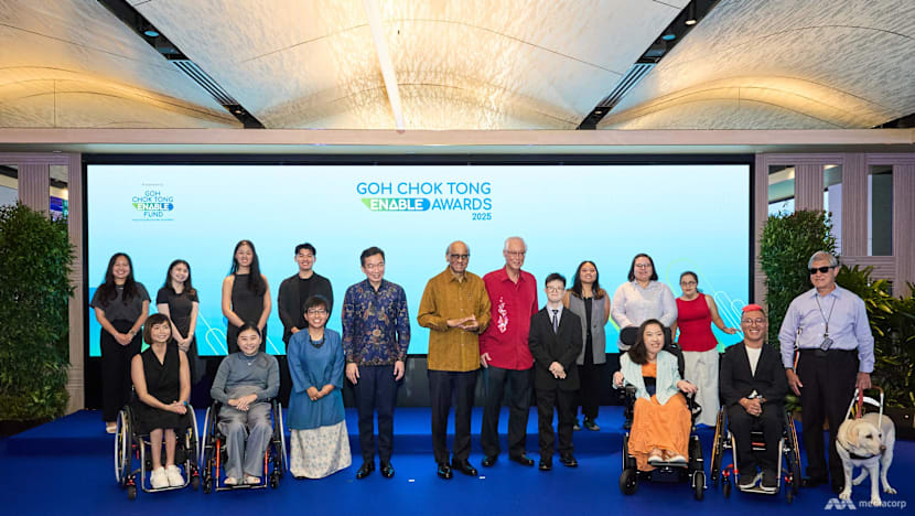 15 people with disabilities recognised at 2025 Goh Chok Tong Enable Awards