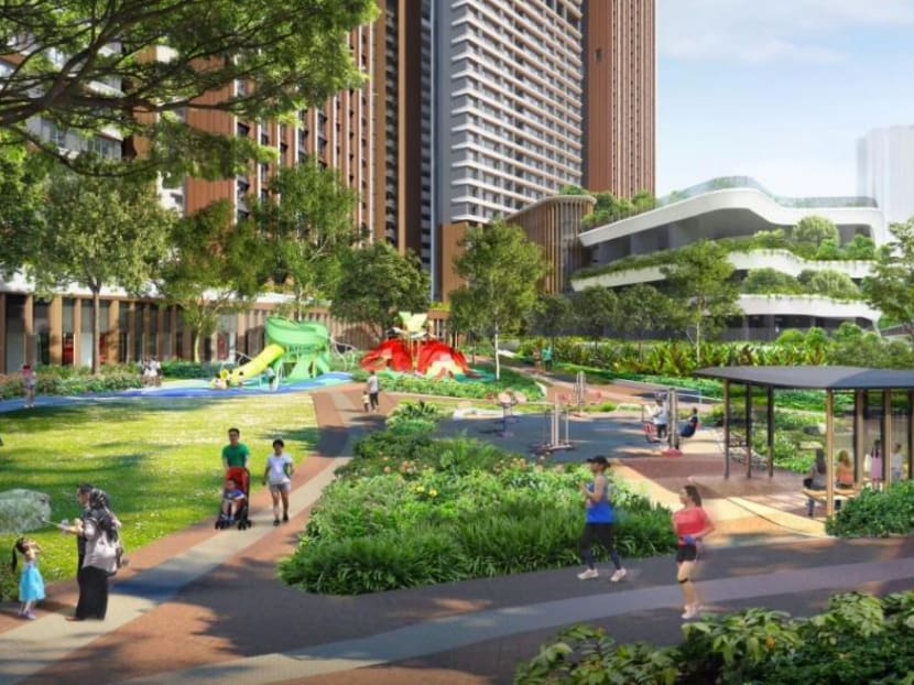 An artist's impression of Alexandra Vale, which will feature a new park with outdoor play and fitness facilities. An artist's impression of Alexandra Vale, which will feature a new park with outdoor play and fitness facilities.