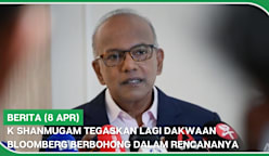 BERITA (8 Apr) | K Shanmugam tegaskan lagi dakwaan Bloomberg berbohong dalam rencananya