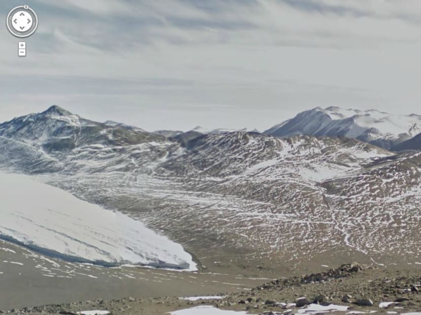 Google Street View goes to Antarctica