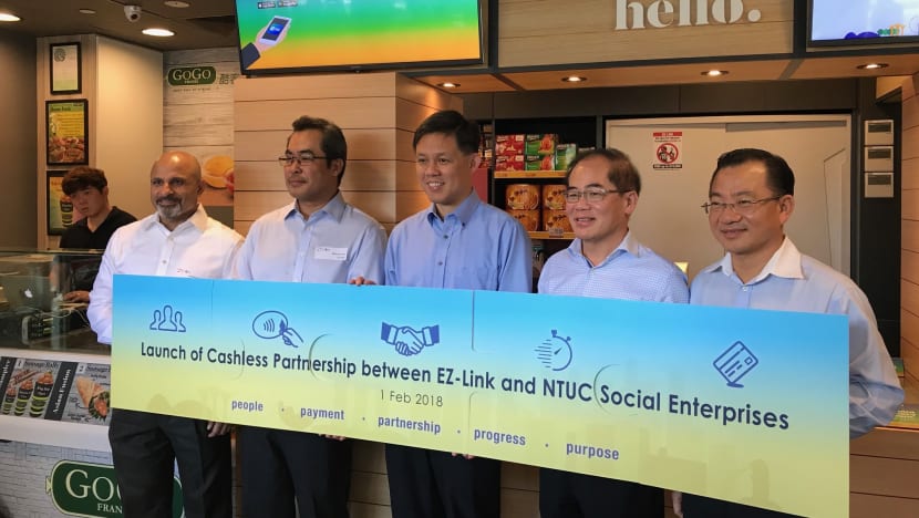 More encouraged to go cashless as EZ-Link and NTUC launch partnership