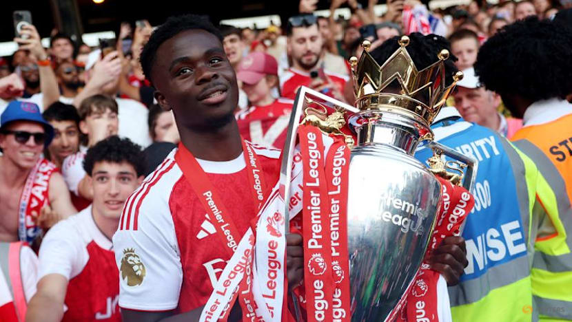 'It's our time' - Saka says Arsenal proved critics wrong with title triumph