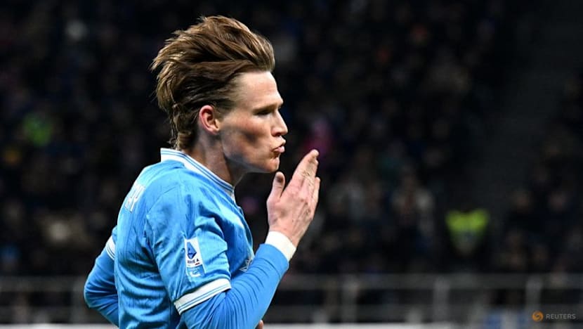 McTominay double earns champions Napoli away draw with leaders Inter