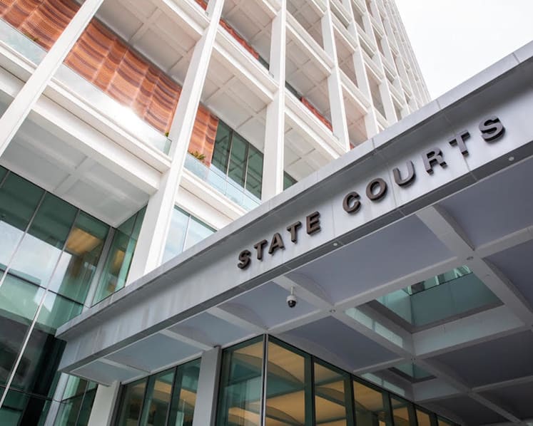 Jail for man who molested drunk woman at staircase landing, caught by biker who traced them