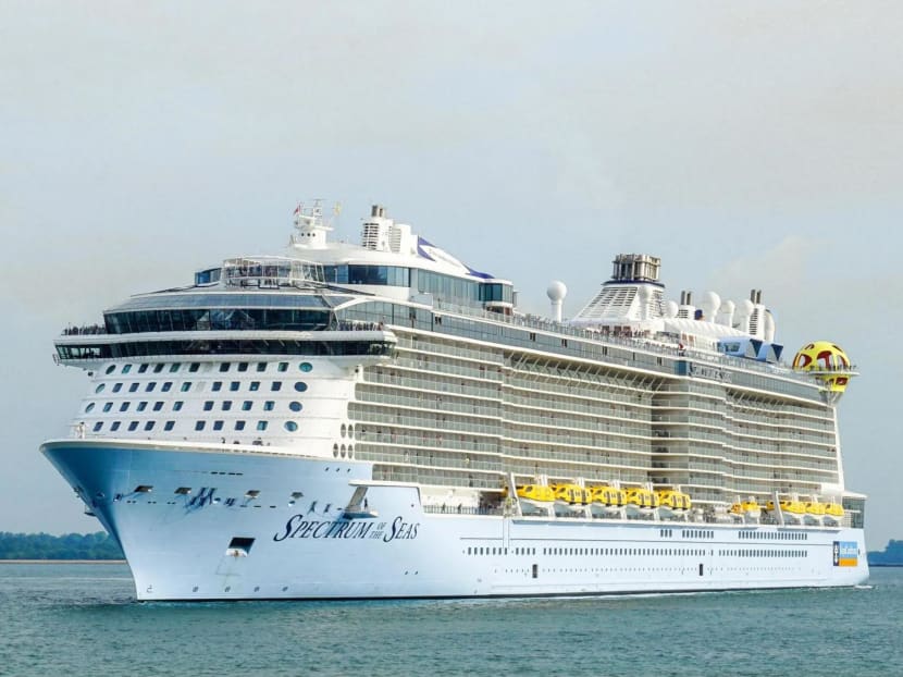 Search underway for passenger who fell overboard Spectrum of the Seas cruise ship