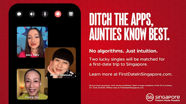 旅游局当红娘？邀美国单身人士到新加坡约会