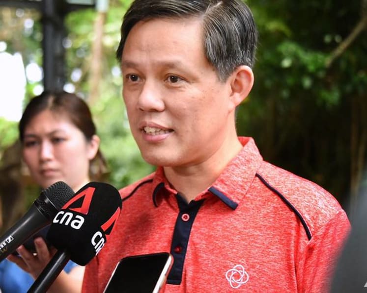 Release of EBRC report 'not correlated' with when elections will be called: Chan Chun Sing