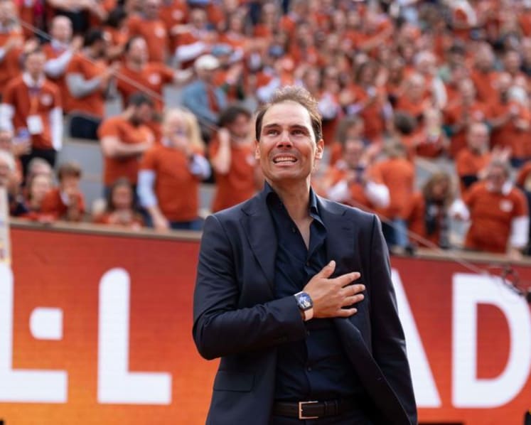 Nadal says he 'almost never' plays tennis after retirement as Netflix docuseries launches