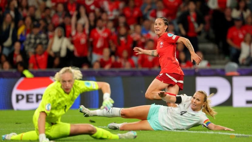 Swiss beat Iceland 2-0 to keep alive Women's Euro knockout hopes Swiss beat Iceland 2-0 to keep alive Women's Euro knockout hopes