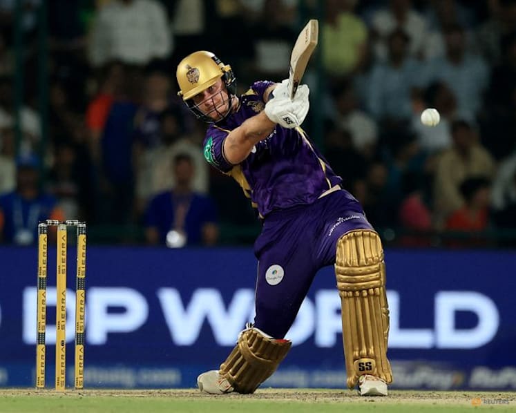 Allen ton flattens Delhi, boosts Kolkata's playoff chance