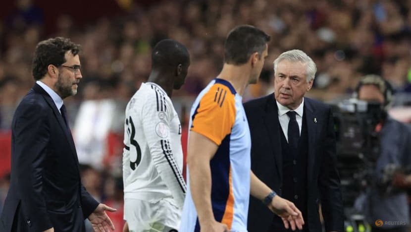 Real Madrid's Ancelotti rues late goal in cup final defeat against Barcelona
