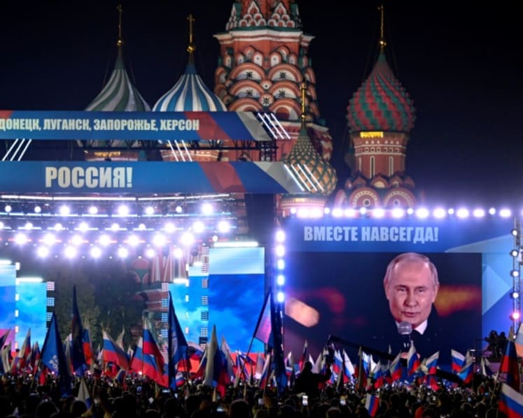 Singapore says Russia's annexation of 4 Ukrainian regions violates international law
