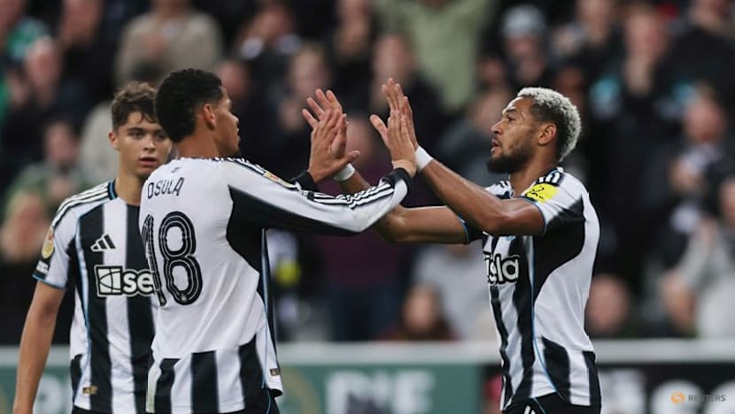 Newcastle cruise past Bradford as League Cup defence begins in style