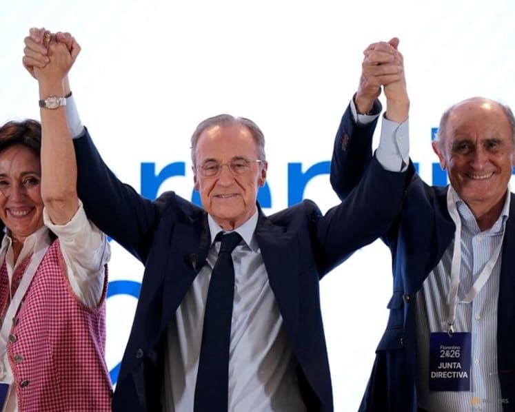 Perez wins Real Madrid vote to extend reign after rare election challenge