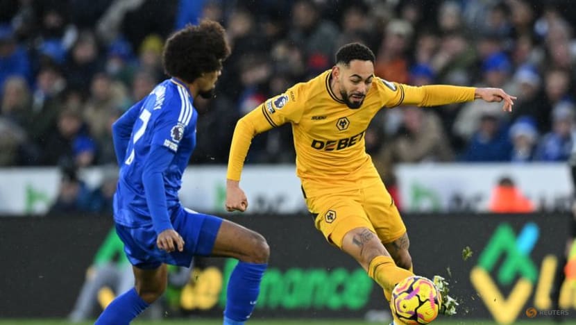Wolves maul Leicester 3-0 in Pereira's first game in charge