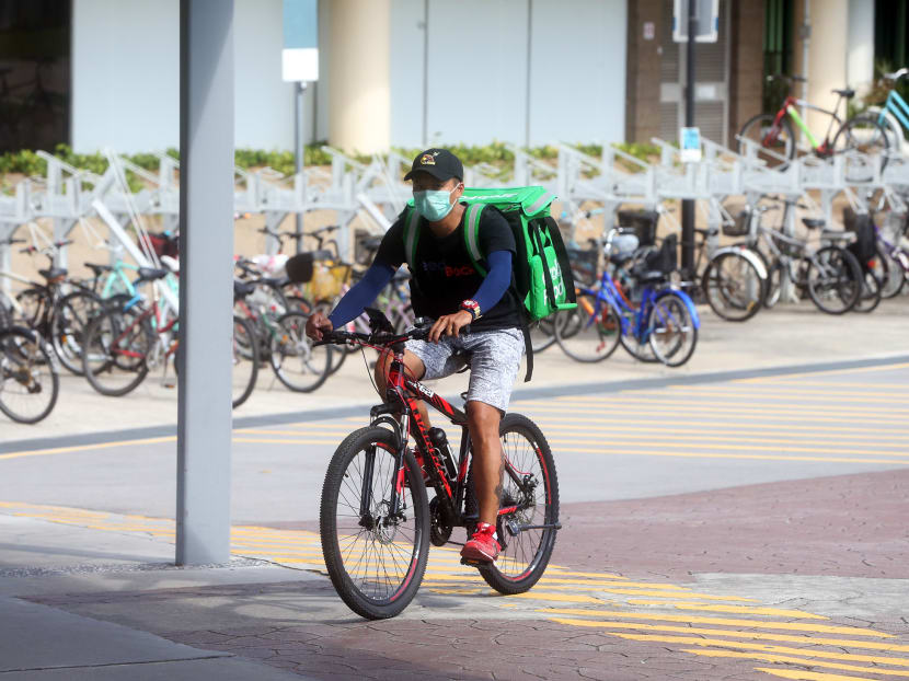 GrabFood, Foodpanda and Deliveroo are expected to work with their delivery personnel to “ensure awareness of and adherence” to the key safe distancing and precautionary measures, the authorities said. GrabFood, Foodpanda and Deliveroo are expected to work with their delivery personnel to “ensure awareness of and adherence” to the key safe distancing and precautionary measures, the authorities said.