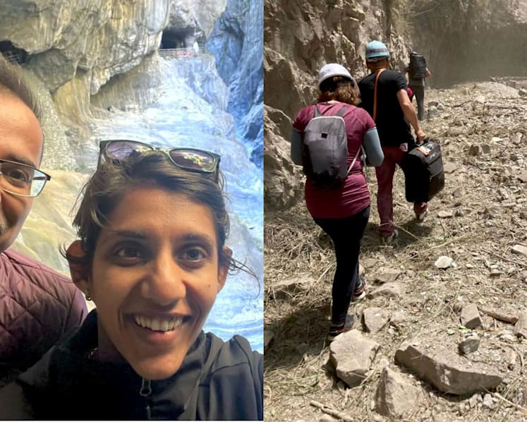 'We lived to tell a story': Couple trapped in tunnel for 24 hours after Taiwan earthquake