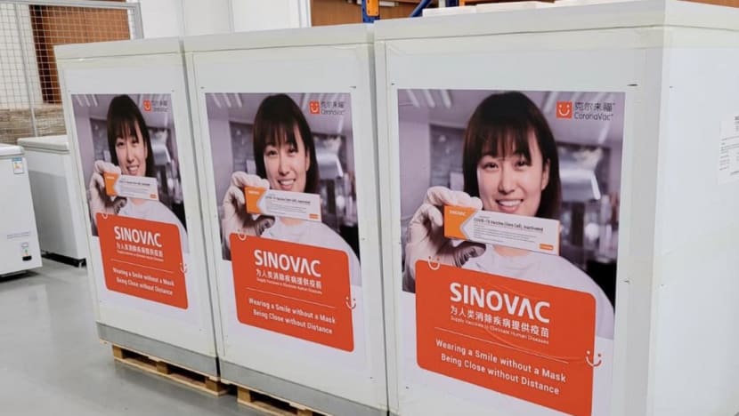 More than 100,000 doses of Sinovac COVID-19 vaccine arrive in Singapore More than 100,000 doses of Sinovac COVID-19 vaccine arrive in Singapore