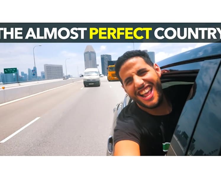 Singapore an ‘almost perfect country’, says travel vlogger Nas Daily