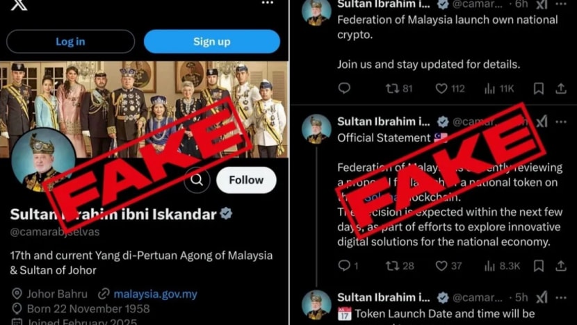 Orang ramai diingatkan jangan terpedaya akaun palsu media sosial Agong Malaysia Orang ramai diingatkan jangan terpedaya akaun palsu media sosial Agong Malaysia