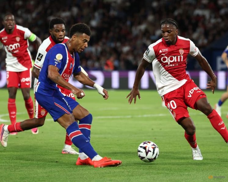Monaco rally to edge winless PSG as Lyon beat Auxerre in Ligue 1