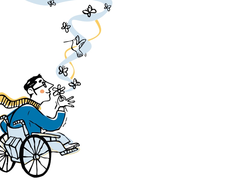 ‘My days are quite fulfilling’: How a patient with ALS continues finding meaning in life with the help of technology