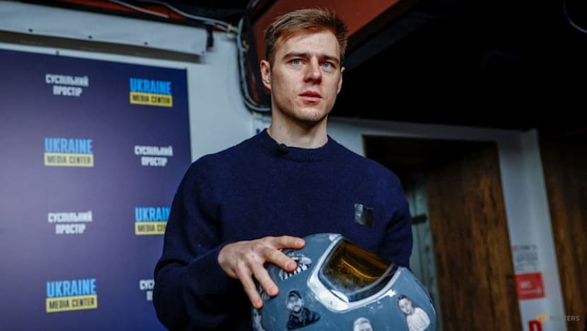 Ukrainian face of Games Heraskevych urges coalition against Russia’s Olympic return
