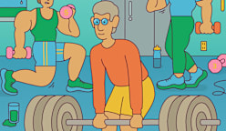 Forget about muscle mass as you age – your workouts should focus on getting strong instead