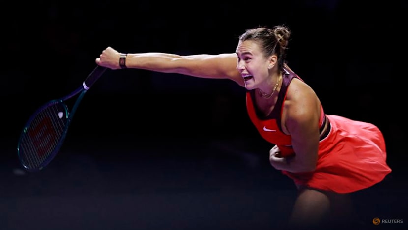 Sabalenka eases past Paolini, Pegula beats error-prone Gauff in WTA Finals