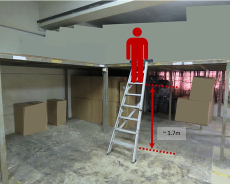 Man dies after ladder slips in Yishun workplace accident 
