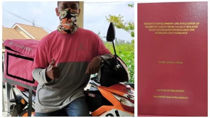 Bapa 5 anak imbangi masa kerja sebagai penghantar makanan Foodpanda & kejar PhD