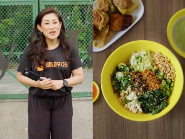 On the taste trail: Malaysian-style thunder tea rice and fried yong tau foo after a scenic Punggol walk
