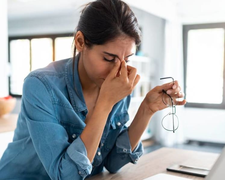 How working from home is resulting in more eyesight problems