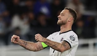 Veteran Arnautovic to lead Austria attack at World Cup, Wanner, Chukwuemeka called up